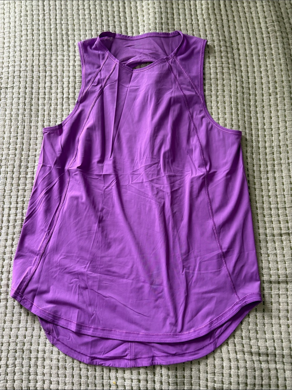 Lululemon Women's Purple Sleeveless Active Tank Top